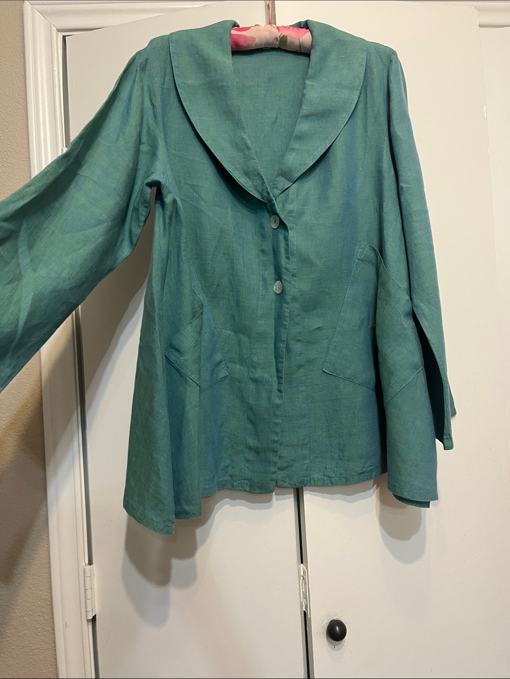 Bryn Walker Linen Jacket Womens S